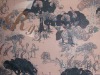 pure printed silk chiffon fabric