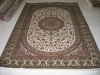 pure silk 300lines 6X9foot handknotted persian carpet