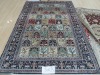 pure silk rectangler carpet 5X8 foot