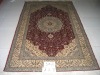 pure silk rectangler carpet 5X8 foot
