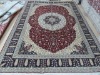 pure silk rectangler carpet 5X8 foot