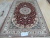 pure silk rectangler carpet 5X8 foot