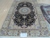 pure silk rectangler carpet 5X8 foot