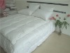 pure white duck down 100%cotton bed cushion