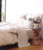 pure white linen bedding sets