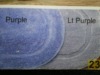 purple and lt.purple polyester single-pad series bath mat set