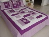 purple bedding quilt