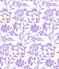 purple flower cotton ironing board cover