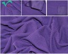 purple knitted fabric for female coat