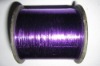 purple metallic yarn