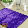 purple modern bright yarn surface PU linen back table placemat