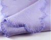 purple polyester thin Baby blanket