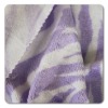 purple printed extra soft  short plush