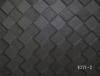 pvc car mat leather&Big drill stone pattern synthetic leather