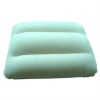 pvc flocked throw pillow