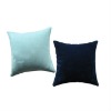 pvc flocking throw pillow