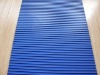 pvc floor mat blue color