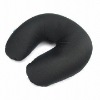 pvc inflatable flocked neck pillow