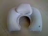 pvc inflatable travel neck pillow