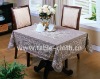 pvc lace table cloth