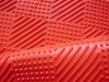 pvc red color floor mat