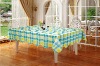 pvc table cloth with wave border