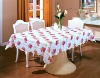 pvc table cover, vinyl tablecloths