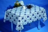 pvc tablecloth, table cover roll , printed pvc tablecloth