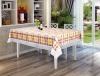 pvc  tablecloth with Lace border