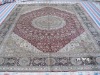 qom carpet silk from iran