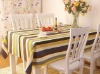 quality dining table linen  table cloth overlay with magnetic stripe