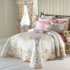 quilted bed spread , quilted pillow case , quilted sheet