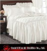quilted satin bedspread