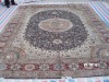 qum persian carpet all silk 9 x 12