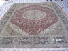 qum rug silk