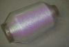 rainbow color MX-type metallic yarn