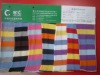 rainbow stripe/ 5 colors stripe fabric/ 100% cotton Y/D  fabric  930#