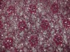 raschel lace & 3mm sequin embroidery fabric