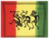 rasta printed bedsheets