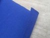 raw blue wool felt