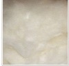 raw pashmina white fiber