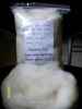 raw white 100% dehaired cashmere fiber