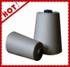 raw white  20/2 virgin ring spun polyester sewing thread