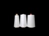 raw white 30s/1 100% polyester spun yarn close virgin