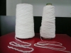 raw white acrylic chenille yarn full bright