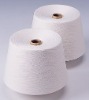 raw white and bleach white 100% spun polyester sewing thread