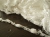 raw white feather yarn