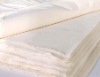 raw white polyester/cotton gray fabric