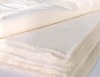 raw white polyester/cotton gray fabric
