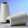 raw white spun polyester yarn for sewing thread